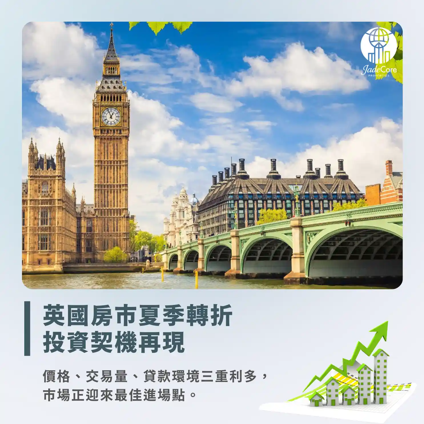 英國房市｜夏季轉折，投資新契機來臨